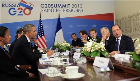 Obama rejects G20 pressure to abandon Syria air strike plan